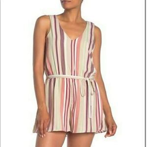 NWT The Vanity Room Romper Size L
